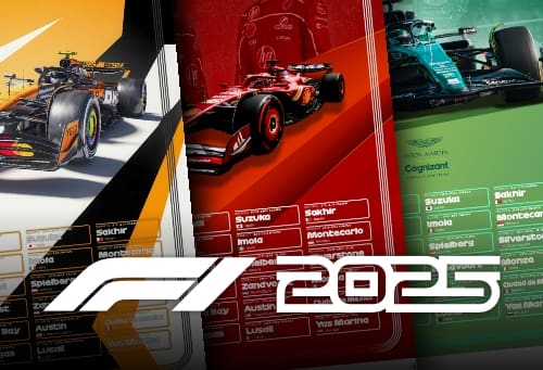 Ya llegaron los calendarios F1 2025!